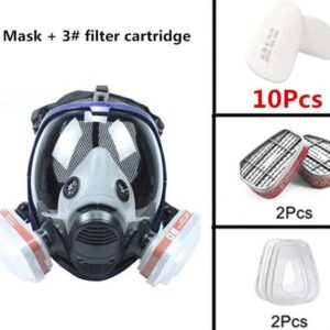 Masque à gaz complet, masques à gaz Survie nucléaire et chimique